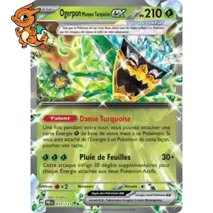 Ogerpon Masque Turquoise ex - Évolutions Prismatiques - 012/131