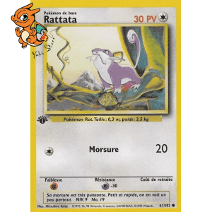 Rattata - Set de Base - 061/102