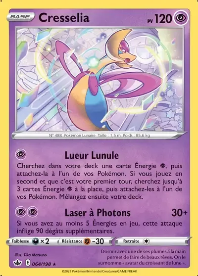 Cresselia - Règne de Glace - 064/198