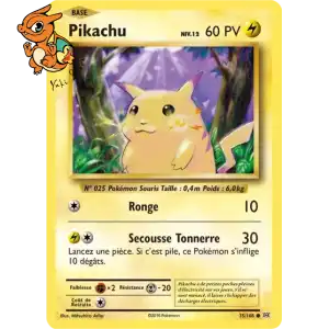 Pikachu - XY Évolutions - 035/108