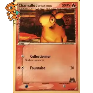 Chamallot de Team Magma - Team Magma vs Team Aqua - 064/095