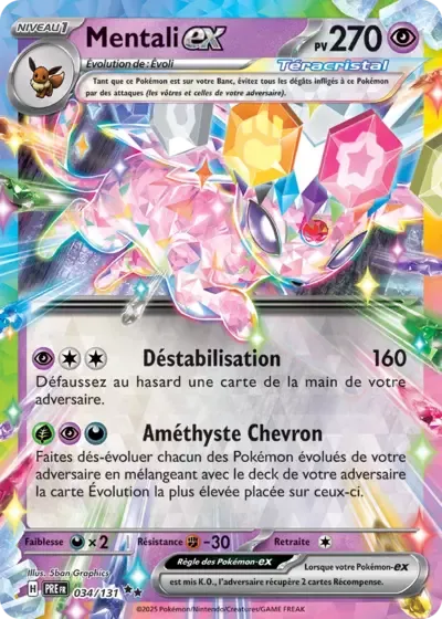 Mentali ex - Évolutions Prismatiques - 034/131