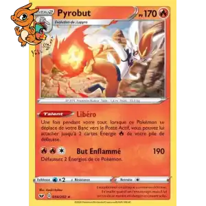 Pyrobut - Épée et Bouclier - 034/202