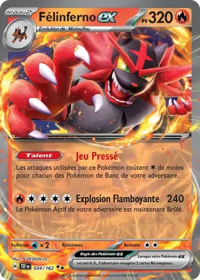 Félinferno ex - Forces Temporelles - 034/162