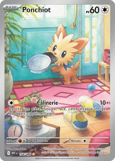 Ponchiot - Flamme Blanche - 154/086