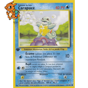 Carapuce - Set de Base - 063/102