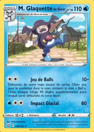 M. Glaquette de Galar - Styles de Combat - 035/163
