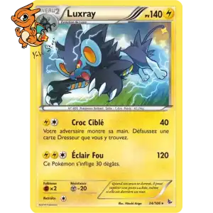 Luxray - Étincelles - 034/106