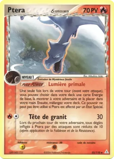 Ptéra δ Espèces Delta - Fantômes Holon - 035/110