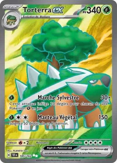 Torterra ex - Forces Temporelles - 185/162