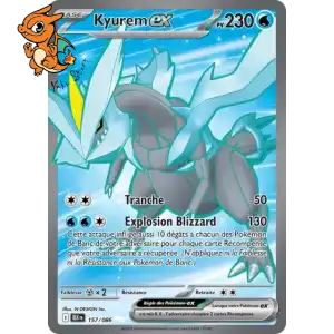Kyurem ex - Foudre Noire - 157/086