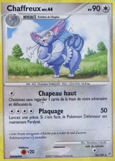 Chaffreux Lv.44 - Diamond & Pearl - 036
