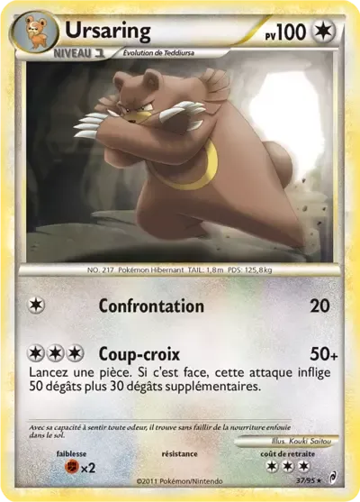 Ursaring - L'appel des légendes - 037/095