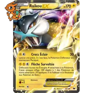 Raikou EX - Explorateurs Obscurs - 038/108