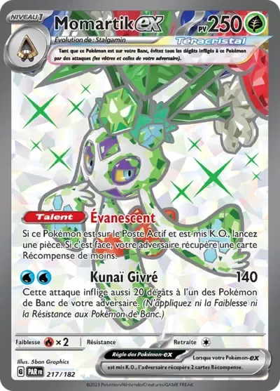 Momartik ex - Faille Paradoxe - 217/182