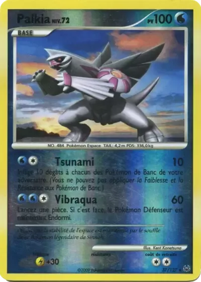 Palkia Lv.72 - Platine - 037/127
