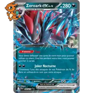 Zoroark ex de N - Aventures Ensembles - 098/159