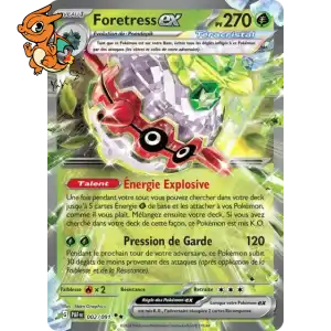 Foretress ex - Destinées de Paldea - 002/091