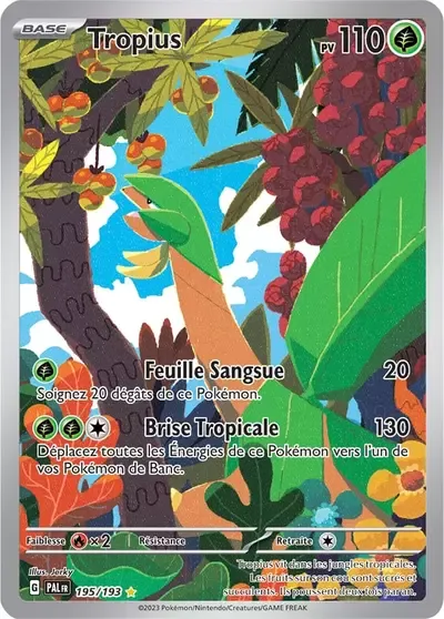 Tropius - Évolutions à Paldéa - 195/193