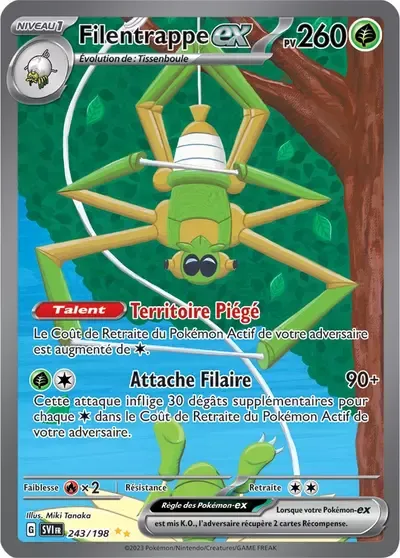 Filentrappe ex - Écarlate et Violet - 243/198