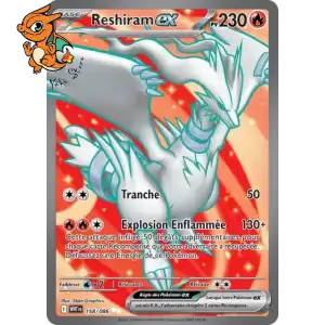 Reshiram ex - Flamme Blanche - 158/086