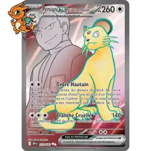 Persian ex de la Team Rocket - Rivalités Destinées - 219/182