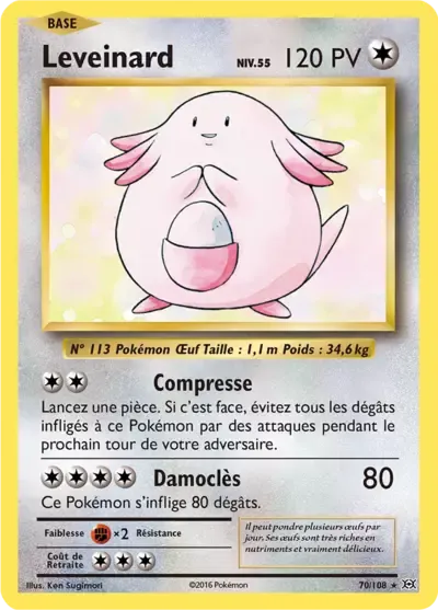 Leveinard - XY Évolutions - 070/108