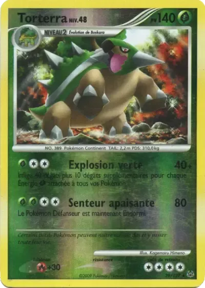 Torterra Lv.48 - Platine - 039/127