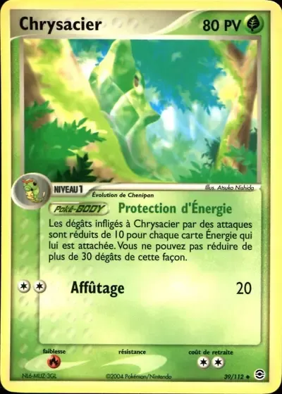 Chrysacier - Rouge Feu & Vert Feuille - 039/112