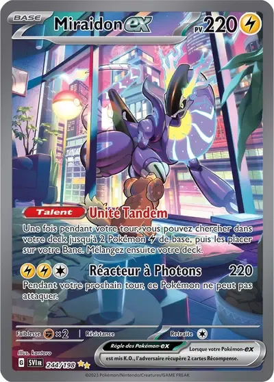 Miraidon ex - Écarlate et Violet - 244/198