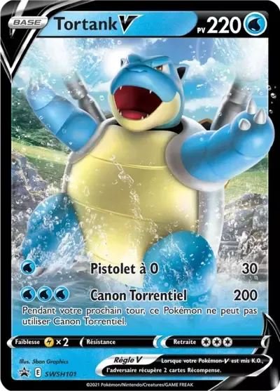 Tortank V - Promos Épée & Bouclier - 101