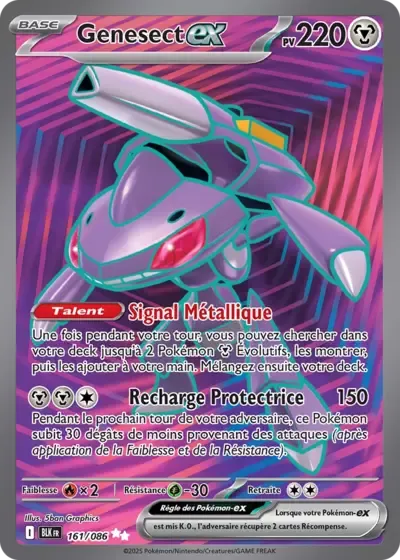 Genesect ex - Foudre Noire - 161/086