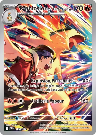 Typhlosion de Luth - Rivalités Destinées - 190/182