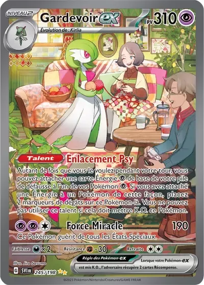 Gardevoir ex - Écarlate et Violet - 245/198