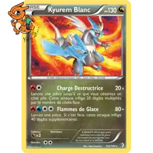 Kyurem Blanc - Frontières Franchies - 102/149