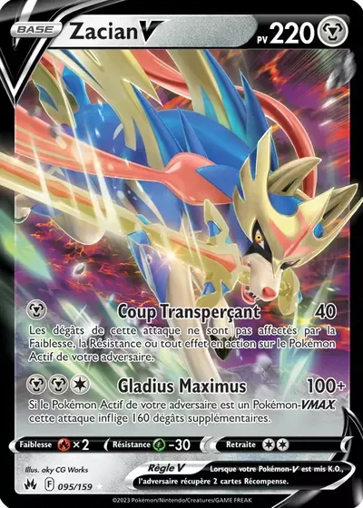 Zacian V - Zénith Suprême - 095/159