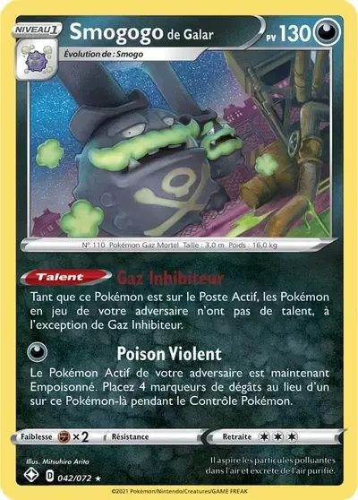 Smogogo de Galar - Destinées Radieuses - 042/072