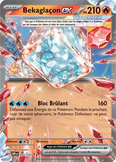 Bekaglaçon ex - Flammes Obsidiennes - 042/197