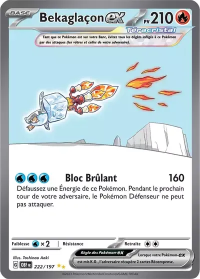 Bekaglaçon ex - Flammes Obsidiennes - 222/197