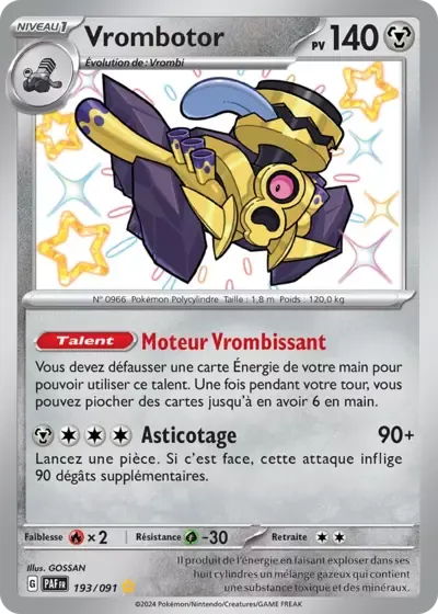 Vrombotor - Destinées de Paldea - 193/091