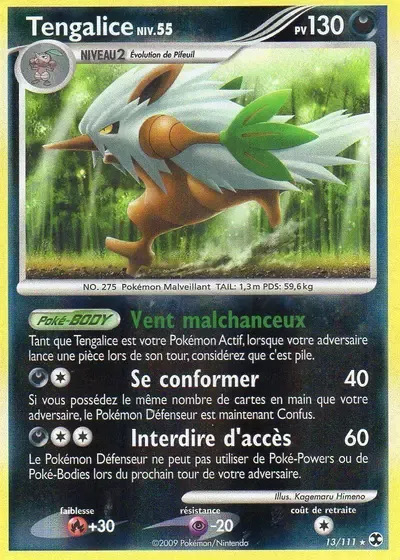 Tengalice Lv.55 - Rivaux Émergeants - 013/111