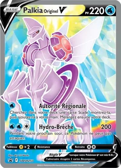 Palkia Originel V - Promos Épée & Bouclier - 253