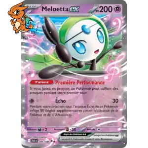 Meloetta ex - Foudre Noire - 044/086