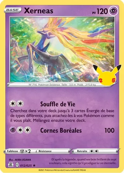 Xerneas - Célébrations - 012/025