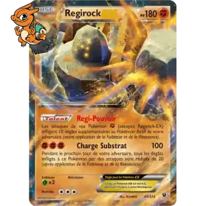 Regirock EX - Impact des Destins - 043/124