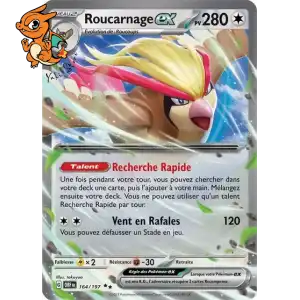 Roucarnage ex - Flammes Obsidiennes - 164/197