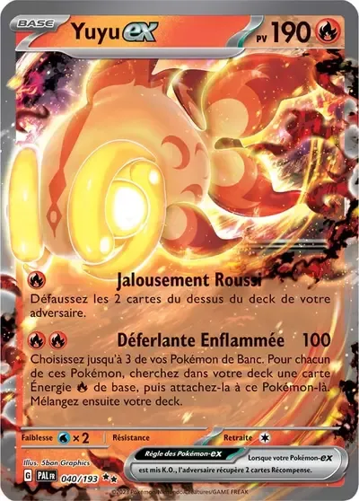 Yuyu ex - Évolutions à Paldéa - 040/193