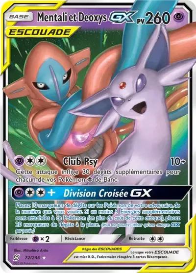 Mentali & Deoxys GX - Harmonie des Esprits - 072/236