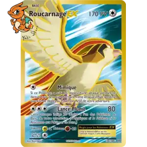 Roucarnage EX - XY Évolutions - 104/108
