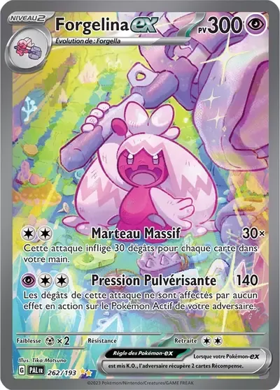Forgelina ex - Évolutions à Paldéa - 262/193